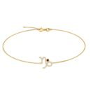 Capricorn Diamond Garnet Bracelet