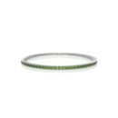 18K Gold Natural Peridot Tennis Bracelet (3.15 MM)