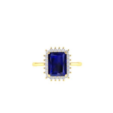 Sapphire ring deals white gold