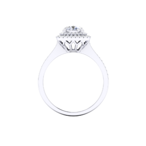 Eternal Brilliance Round 0.90 ct Diamond Ring in 18k Gold