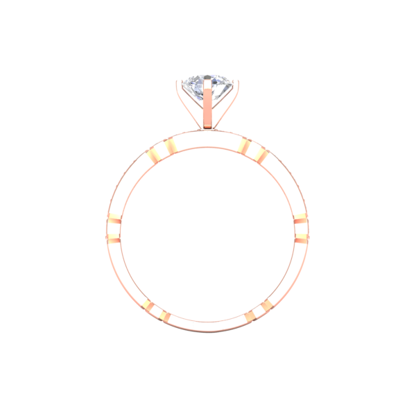 Shimmering Celebration: 0.60 ct Diamond Anniversary Band