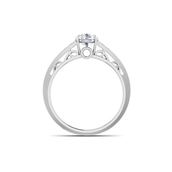 Captivating 0.80 Carat Diamond Ring: Brilliant Beauty in 18k Gold