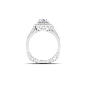 Eternal Luminary: 1 Carat Diamond Ring, Timeless Brilliance in 18k Gold