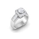 Eternal Luminary: 1 Carat Diamond Ring, Timeless Brilliance in 18k Gold