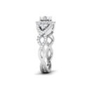 Diamond Delicacy: 0.6 Carat Sparkling Ring, Timeless Elegance in 18k Gold