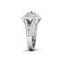 Luminous Whispers: 0.6 Carat Diamond Ring, Ethereal Beauty in 18k Gold