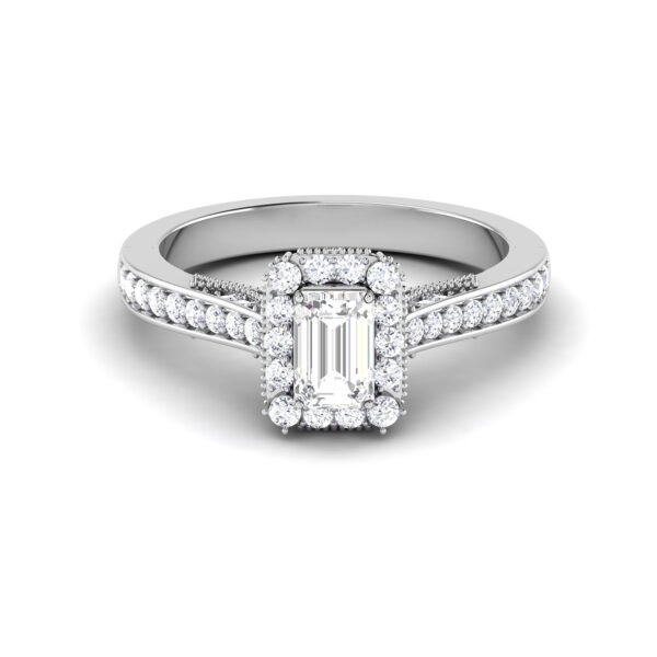 Emerald-Cut Diamond Ring Europe