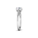 Gleaming Eternity: 1 Carat Diamond Ring, Timeless Brilliance in 18k Gold