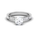 Timeless Brilliance: 1 Carat Diamond Ring, Eternal Elegance in 18k Gold