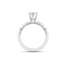 Timeless Brilliance: 1 Carat Diamond Ring, Eternal Elegance in 18k Gold