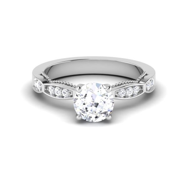 Timeless Brilliance: 1 Carat Diamond Ring, Eternal Elegance in 18k Gold