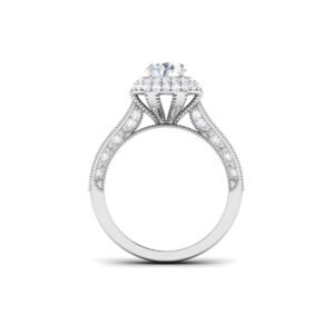 Brilliant Fusion: 0.8 Carat Diamond Ring, Exquisite Harmony in 18k Gold