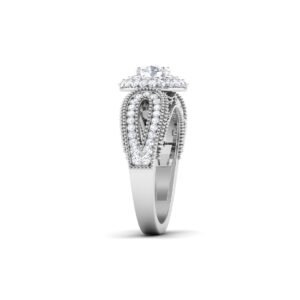 Enchanted Harmony: 0.5 Carat Diamond Spellbinding Beauty in 18k Gold