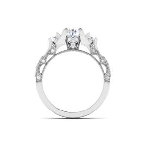 Twinkling Whispers: 0.4 Carat Diamond Delight in 18k Gold