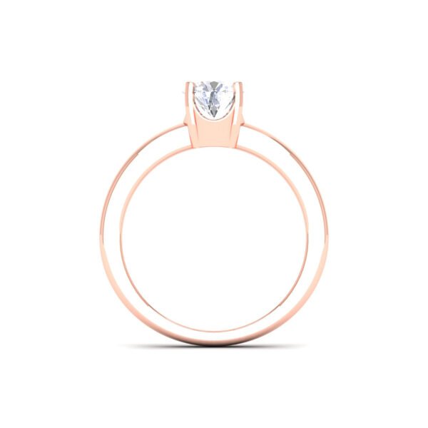 Sparkling Elegance Diamond Ring – 0.7 Carat Diamond Ring in 18K Gold Dubai UAE