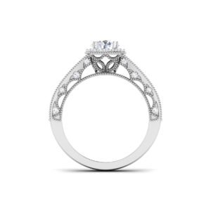 Mystic Shimmer: 0.6 Carat Diamond Aura in 18k Gold