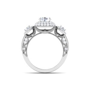Mystic Melody: 0.8 Carat Diamond Harmony in 18k Gold