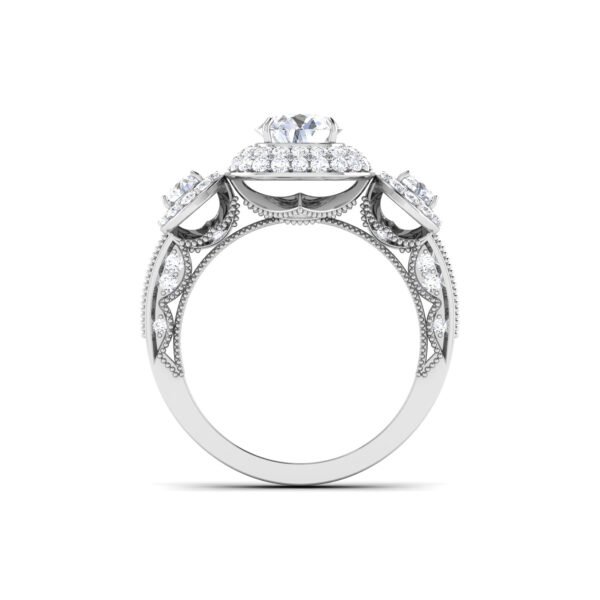 Mystic Melody: 0.8 Carat Diamond Harmony in 18k Gold
