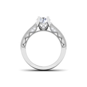 Dazzling Rhapsody: 0.8 Carat Diamond Symphony in 18k Gold