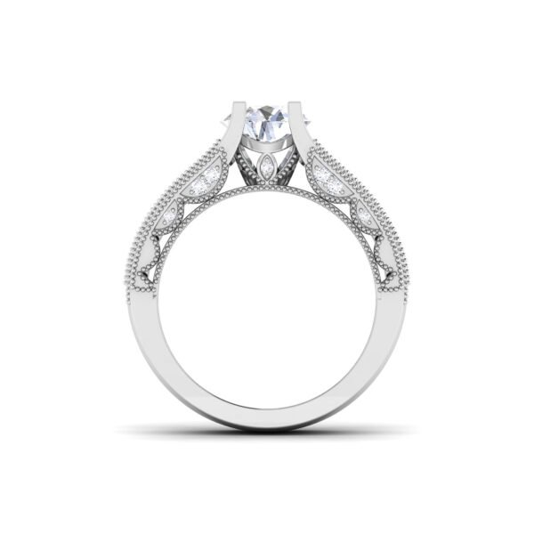 Dazzling Rhapsody: 0.8 Carat Diamond Symphony in 18k Gold