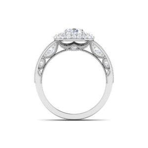 Sparkling Harmonies: 0.8 Carat Diamond Melody in 18k Gold