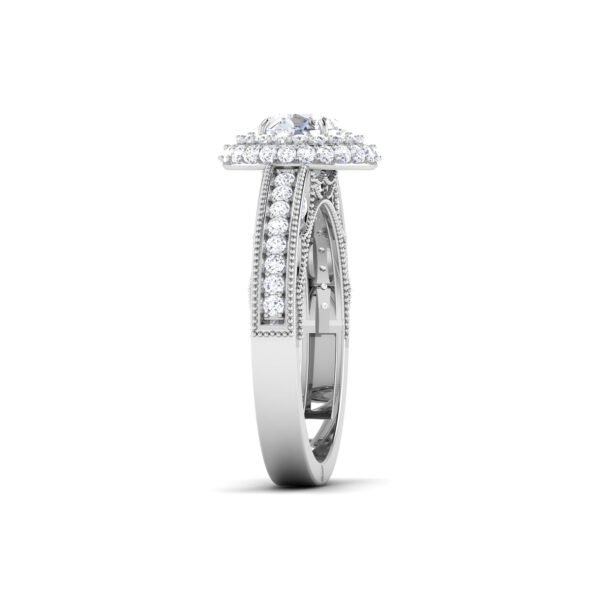 Enigmatic Brilliance: 0.8 Carat Diamond Enchantment in 18k Gold