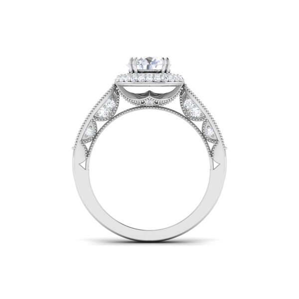 Infinite Brilliance: 1 Carat Diamond Eternal Glow in 18k Gold - Image 2