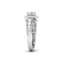 Infinite Brilliance: 1 Carat Diamond Eternal Glow in 18k Gold