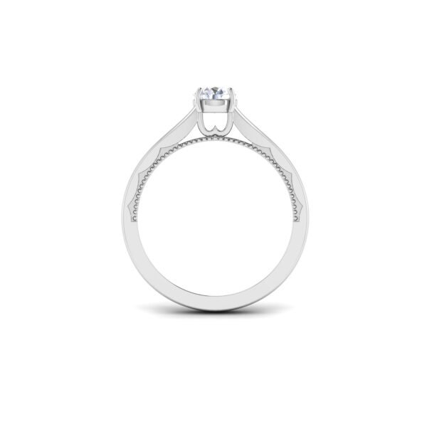 Golden Aura: 0.5 Carat Diamond Brilliance in 18k Gold