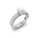 Twilight Shimmer: 0.8 Carat Diamond Twilight in 18k Gold