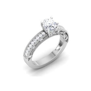 Twilight Shimmer: 0.8 Carat Diamond Twilight in 18k Gold