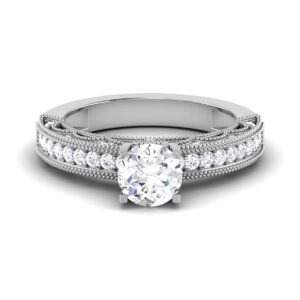 Twilight Shimmer: 0.8 Carat Diamond Twilight in 18k Gold