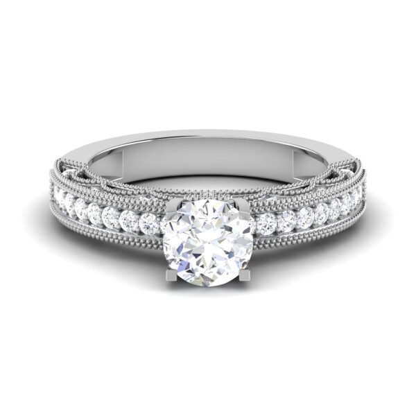 Twilight Shimmer: 0.8 Carat Diamond Twilight in 18k Gold