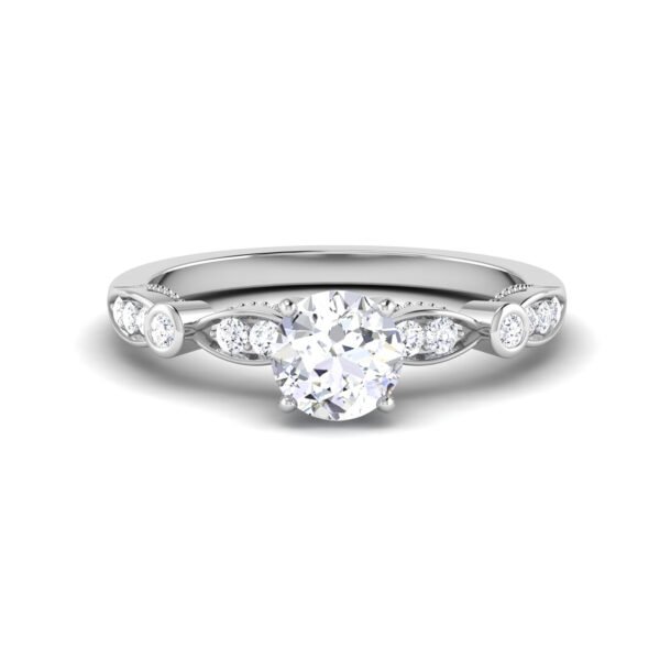 Ethereal Charm: 0.8 Carat Diamond Ethereal Allure in 18k Gold