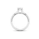 Captivating Aura: 0.8 Carat Diamond Captivating Glow in 18k Gold