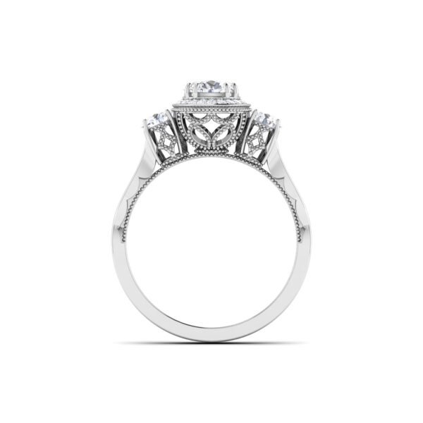 Mystic Whispers: 0.6 Carat Diamond Mystic Elegance in 18k Gold