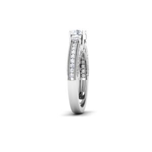 Stellar Melody: 0.8 Carat Diamond Ring, Captivating Harmony in 18k Gold