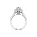 Dreamweaver's Delight: 0.8 Carat Diamond Ring, Ethereal Charm in 18k Gold