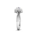 Dreamweaver's Delight: 0.8 Carat Diamond Ring, Ethereal Charm in 18k Gold