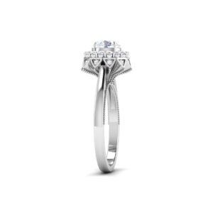 Dreamweaver's Delight: 0.8 Carat Diamond Ring, Ethereal Charm in 18k Gold