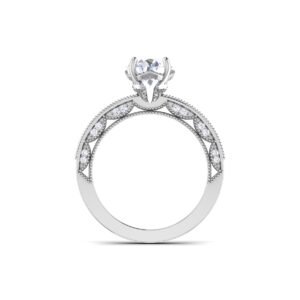 Cosmic Serenade: 0.8 Carat Diamond Ring, Celestial Charm in 18k Gold