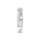 Enigmatic Gleam: 1 Carat Diamond Ring, Mesmerizing Glow in 18k Gold