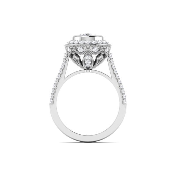 Ethereal Glow: 0.8 Carat Diamond Ring, Enchanting Radiance in 18k Gold - Image 2