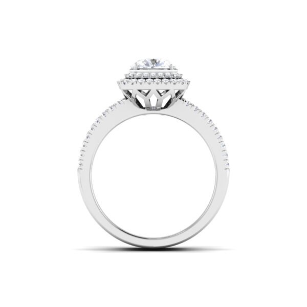 Enchanting Luster: 1 Carat Diamond Ring, Mesmerizing Beauty in 18k Gold