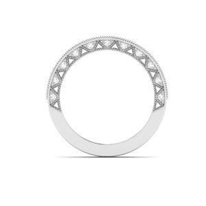 Half Eternity Diamond Ring 18K Gold Dubai – Diamond Symphony 0.32 Carat
