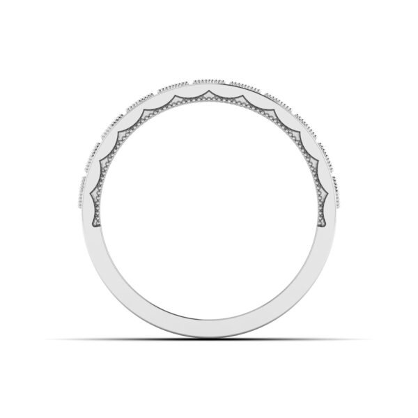Glimmering Serenade 0.09 Carat Diamond Ring in 18K Gold | Luxury Diamond Ring Dubai UAE