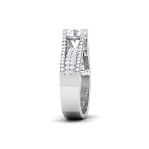 1.5 Carat Diamond Ring in 18K Gold Dubai – Radiant Luxury Engagement Ring UAE