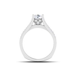 1.5 Carat Diamond Ring in 18K Gold Dubai – Radiant Luxury Engagement Ring UAE