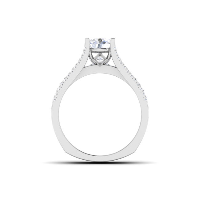 Captivating Brilliance: 1.5 Carat Diamond Ring, Radiant Elegance in 18k Gold - Image 4