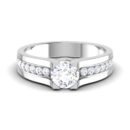 Celestial Promise: 0.25 ct Diamond Engagement Ring, Heavenly Vow in 18k Gold